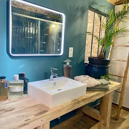 בית הארחה La Grange Du Presbytere Mouzeil